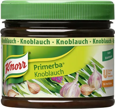 Produktbild von Knorr Primerba Knoblauch Kräuterpaste - 2 x 340 g Karton