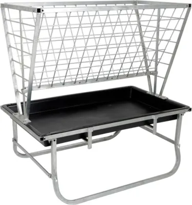 Immagine prodotto di Mangiatoia piccola per pecore senza tetto Metallo zincato a caldo 112,5 x 68,5 x 116 cm