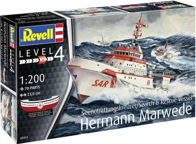 Produktbild von Seenotkreuzer Hermann Marwede, Revell Modellbausatz