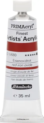 Produktbild von Schmincke 35ml PRIMAcryl Eisenoxidrot Acryl 13 680 009