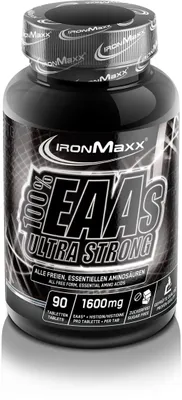 Produktbild von IronMaxx 100% EAAs Ultra Strong 90 Tabletten