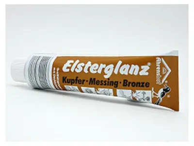 Produktbild von Elsterglanz Politur 150ml Tube – Bringt Kupfer, Messing, Bronze zum Strahlen, effektiver Schutz vor Anlaufen