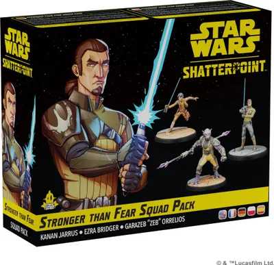 Image de Star Wars Shatterpoint Stronger than Fear Squad Pack - Extension du jeu de miniatures - EN/FR/DE/PL/ES
