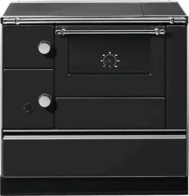 Produktbild von Küchenofen Holzherd Dauerbrandofen WESTMINSTER K76-90 Farbe Herd schwarz Position Backraum Rechts Material Herdplatte St