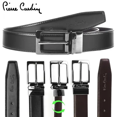Image de Pierre Cardin Ceinture Homme Cuir Naturel Premium Réversible
