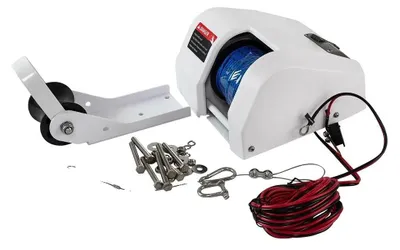 Obrázek produktu pro Kotevní naviják, elektrický provoz, bezdrátové dálkové ovládání, 12V 25LBS