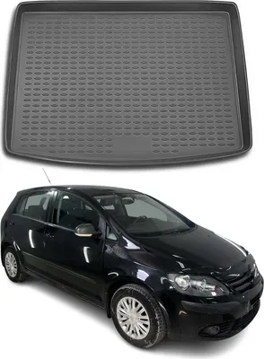Image de Tapis de coffre pour VW Golf Plus 2004-2014 Caoutchouc TPE Noir