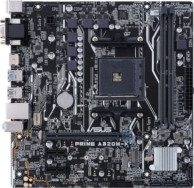 Immagine prodotto di ASUS 90MB0TV0-M0EAY0 ASUS MB PRIME A320M-K AMD A320 Socket AM4 Scheda madre micro ATX