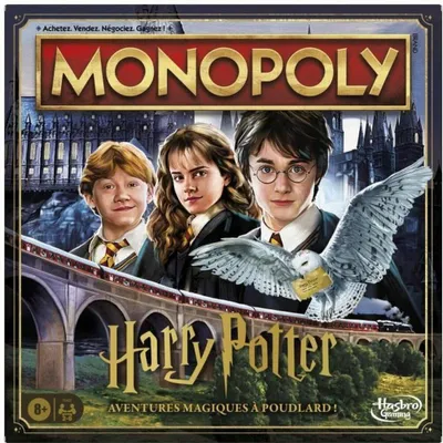 Produktbild von Hasbro Monopoly Harry Potter Brettspiel magisches Abenteuer