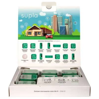 Productafbeelding van Rolluikbesturingsset met Wi-Fi, Supla Zamel ZSW-01