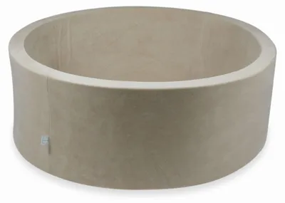 Obrázok produktu pre Suchý bazén 110x40cm Velvet Soft Beige bez loptičiek