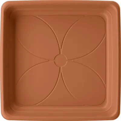 Produktbild von Poétic MY CITY GARDEN Untersetzer Terracotta quadratisch 25 - Kunststoff