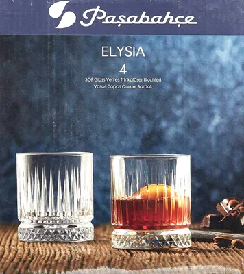 Produktbild von Pasabahce Elysia Whiskyglas 210 ml 4er Set