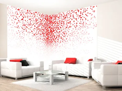 Produktbild von Vlies Fototapete 350x256 cm Tapeten Wandtapete XXL Abstrakt Herz Love f-A-0001-a-b