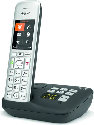 Produktbild von Gigaset CE575A silber/schwarz