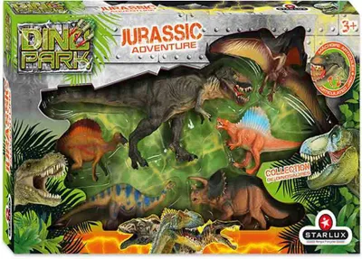 Produktbild von Große Dinosaurier Figuren Box - 6-teilig