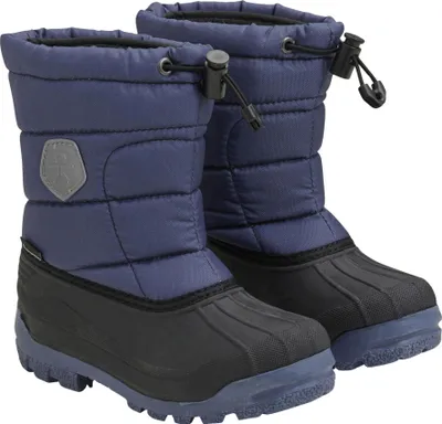Produktbild von Color Kids Kinder Schneestiefel mit wasserdichtem Gummifuß, warm gefüttert, Kordelzug und Reflektoren