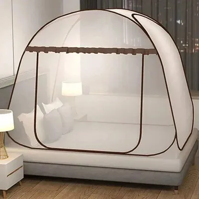 Produktbild von Famanu Klamboe Tent - 2-Personen Pop-Up Zelt mit Tragetasche - 200x180x170cm
