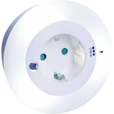 Produktbild von REV Nachtlicht LED 3 Farben mit Steckdose