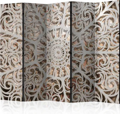 Produktbild von 5-teiliger Doppelseitiger Vlies Paravent - Song of the Orient II 225x172 cm Orient f-A-0583-z-c