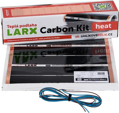 Obrázok produktu pre Elektrické podlahové kúrenie LARX Carbon Kit heat 270 W, dĺžka 3,0 m