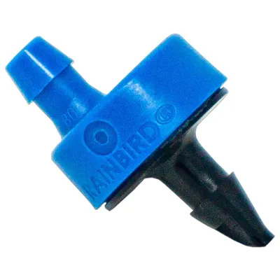 Produktbild von Rain Bird Knopf Tropfer 4/7 mm Einsteck x Tülle 2 l/h Blau Typ XB-05PC 1 Stk.