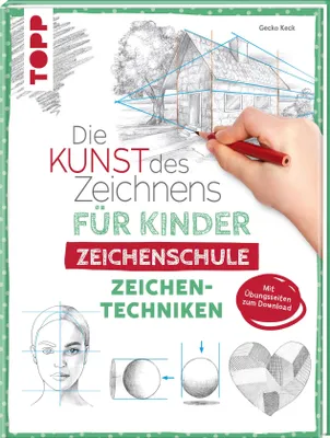 Produktbild von Die Kunst des Zeichnens für Kinder Zeichenschule - Zeichentechniken