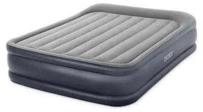 Produktbild von INTEX 64136ND Luftbett DuraBeam DeluxePillow Queen 152x203x42cm + Pumpe & Tasche