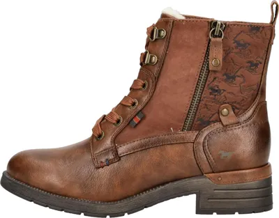 Zdjęcie produktu dla Mustang damskie eleganckie buty za kostkę 15M0072003 brązowy