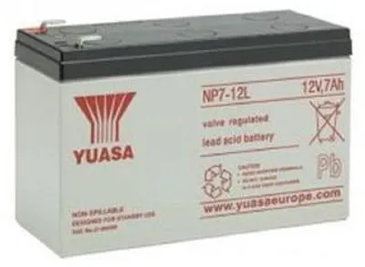 Obrázek produktu pro Panasonic Baterie pro UPS - YUASA NP7-12L (12V/7Ah/faston F2)