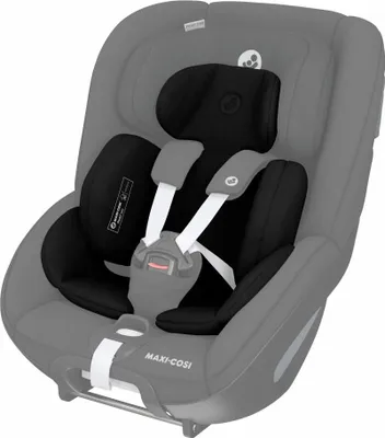 Produktbild von Maxi-Cosi Pearl 360 Einlage für Neugeborene, Autositz Neugeboreneneinlage, 0–3 Monate, 40–60 cm, waschmaschinenfeste, Authentic Black