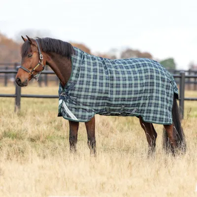 Produktbild von Horseware Rhino Wug Turnout Lite 100g Weidedecke Hunter Check