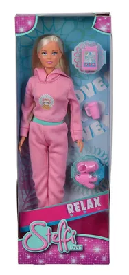 Produktbild von SIMBA Steffi Relax Doll Relax Pink Love Trainingsanzug