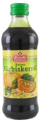 Produktbild von Reines Kürbiskernöl von Kunella Feinkost (250 ml)