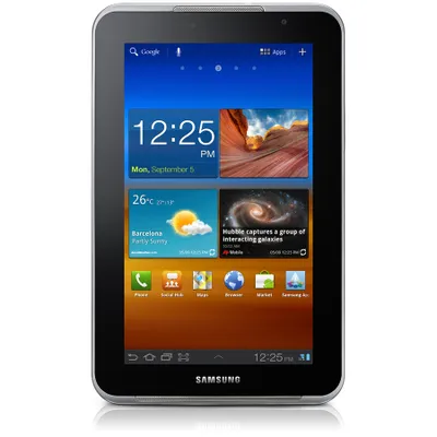 Produktbild von Samsung Galaxy Tab 7.0 Plus N, Tablet, Android, Weiß, Lithium Polymer (LiPo), 802.11a, 802.11b, 802.11g, 802.11n, Samsung Exynos