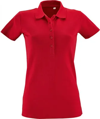 Immagine prodotto di SOLs 01709 | Polo Phoenix da donna / Cotone pettinato e filato ad anelli - Colore: Rosso - Taglia: S