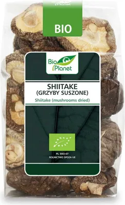 Produktbild von SHIITAKE (GETROCKNETE PILZE)  50 g –  PLANET