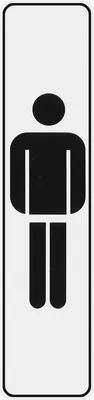 Produktbild von METAFRANC KLEBESYMBOL 504210 Herren Weiss