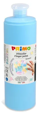 Produktbild von Fingermalfarbe Primo, 750 ml hellblau