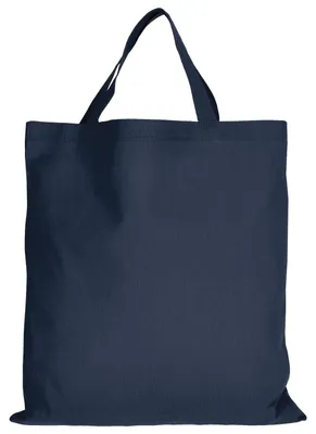 Produktbild von 10er Pack Baumwolltasche - 28 Farben | mit zwei kurzen Henkeln | 38x42cm