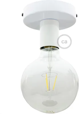 Immagine prodotto di Fermaluce Metal, il punto luce in metallo a parete o soffitto