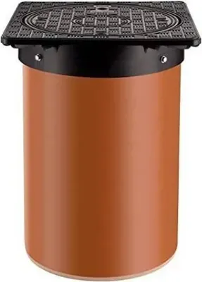 Produktbild von Schachtverlängerung DN300/315 KG Rohr 50 cm Kontrollschacht Schachtdeckel