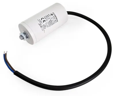 Permanenter Kondensator 25 µF, 450 V, Kabel, 1 Stück