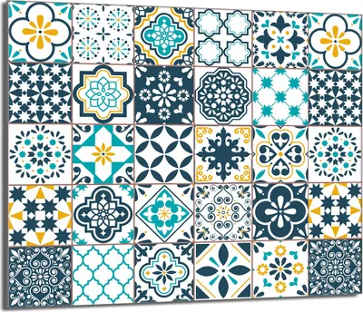 Obrázek produktu pro Krycí deska sporáku 60x52 keramický kryt varné desky splashback skleněná deska deco prkénko na krájení, mozaika kus