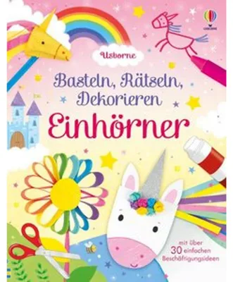 Obrázek produktu pro Basteln, Rätseln, Dekorieren: Einhörner