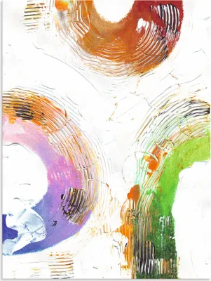 Produktbild von ARTland Wandbild Alu für Innen & Outdoor Die Kreise eines Lebens Größe: 30x40 cm