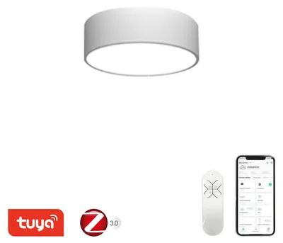 Produktbild von IMMAX NEO RONDATE SLIM SMART Deckenleuchte 25 x 7 cm 18 W Zigbee 3.0, TUYA, weiß