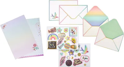 Produktbild von moses Flowers & Friends Briefpapier-Set