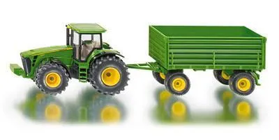 Produktbild von Siku 1953 John Deere Traktor mit Anhänger 1:50 NEU