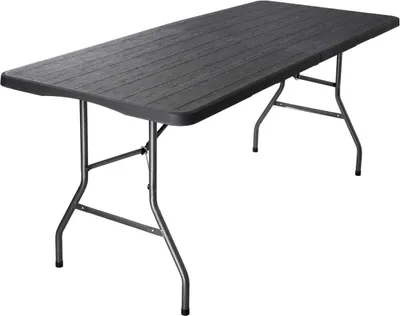 Obrázek produktu pro Cateringový stůl WOODLAND 180 cm antracitový